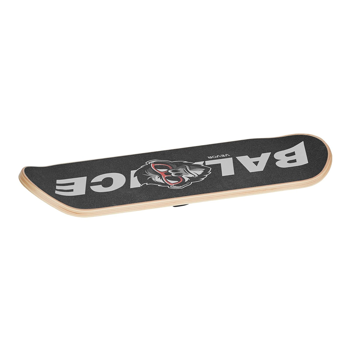 VEVOR Balance Board, Wobble Board Trainer for Adults 3-Level Adjustable Base, Premium Wooden Balance Training Equipment, Slip-Resistant Surface for Core Workout, Standing Desk Exercise, Home Gym, Yoga