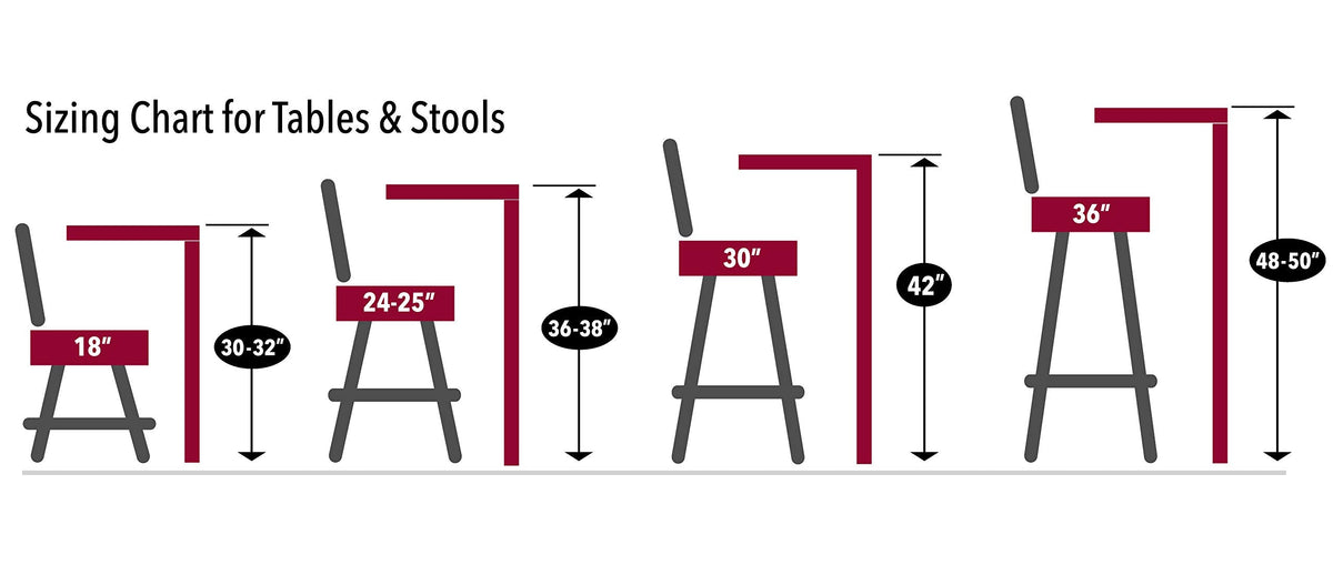 HBS 3160 18" Chair with Dark Cherry Finish and Black Vinyl Seat