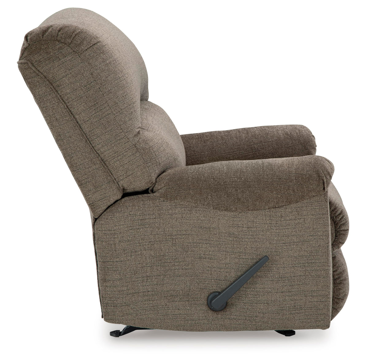 Signature Design by Ashley Stonemeade Casual Manual Rocker Recliner, Dark Brown