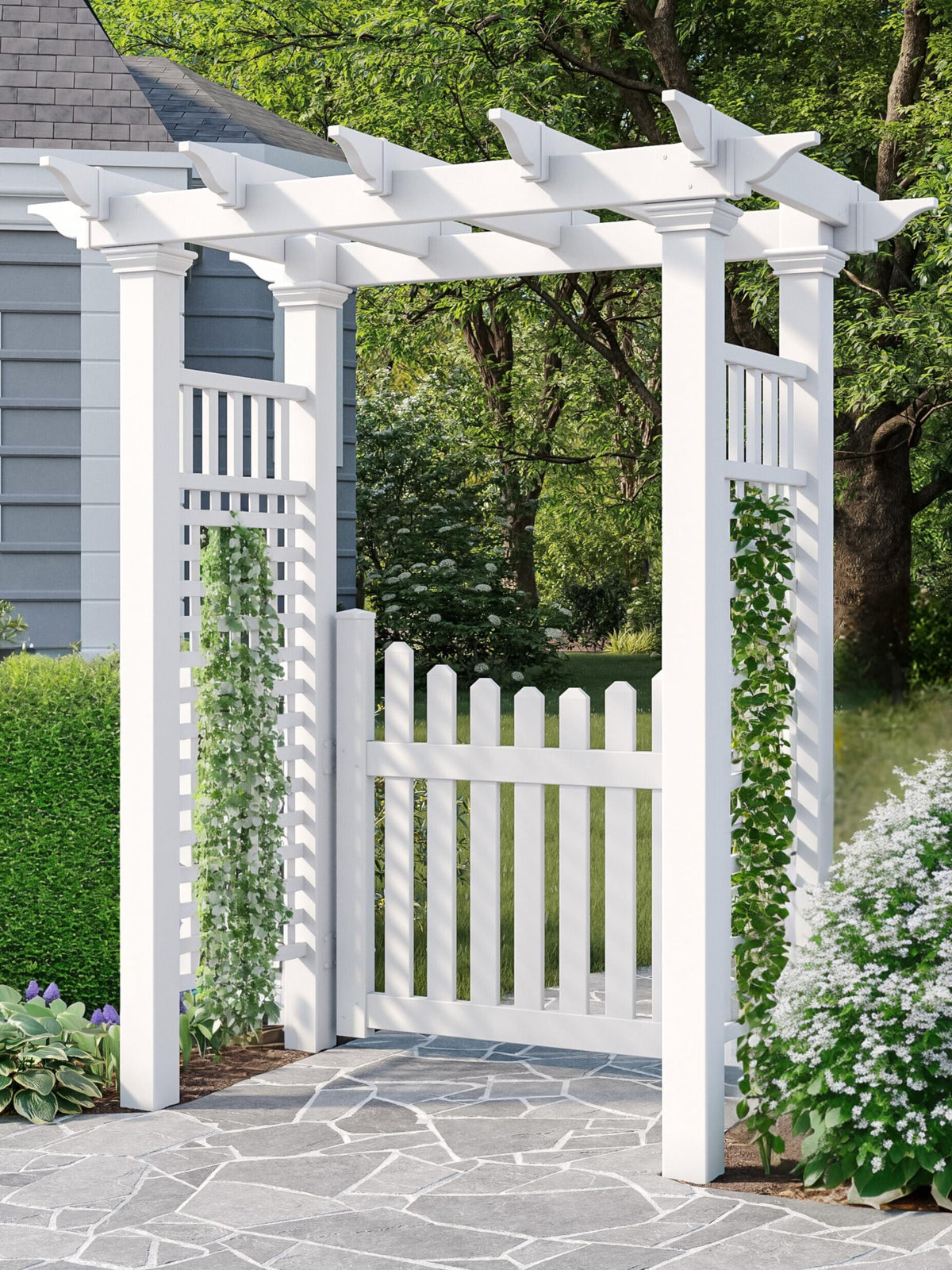 Fairfield Arbor with Gate