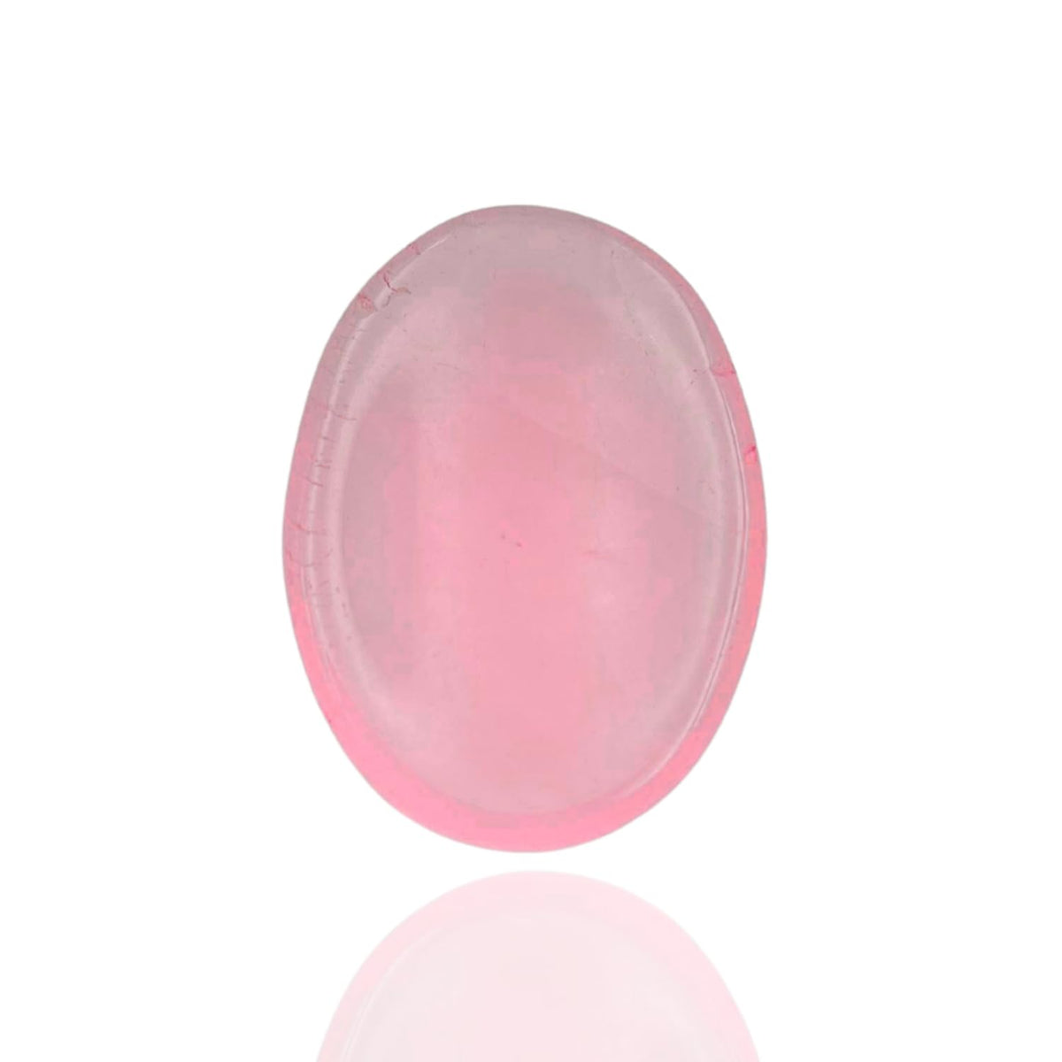 GEMSCITE Rose Quartz Thumb Worry Stones Metaphysical Gemstone Crystal Healing Reiki Men Women Gift FENG Shui Positive Energy Love Wellness Palm Stones Wicca Powerful
