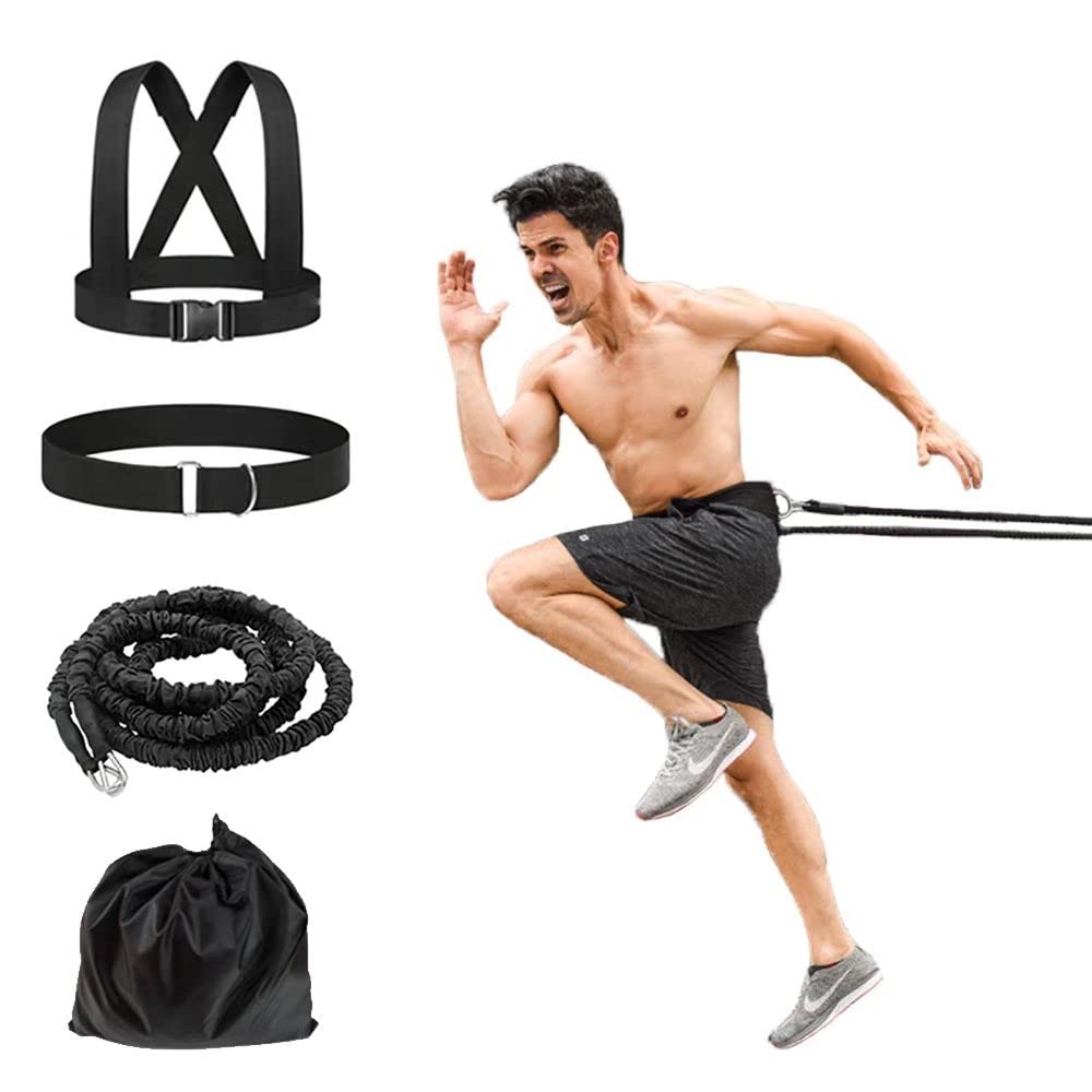 Resistance Explosive Training Rope Force Improve Power, Agility, Strength Track and Field Football Basketball Volleyball Multi-Directional Physical Equipment
