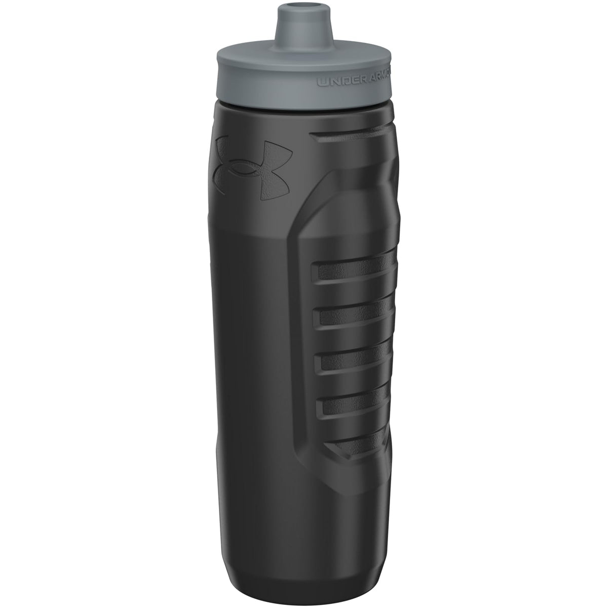 Under Armour Squeeze Water Bottles, 32 oz Water Bottles, Sideline Sports Water Bottle with Quick-Shot Lid, Quick & Easy Hydration, Gym Water Bottles, Squeeze Bottle, 1 32oz Bottle