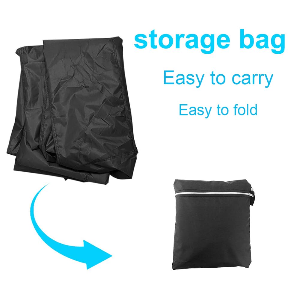 Treadmill Cover Waterproof, Dustproof Running Machine Cover Exercise Workout Equipment Protective with Windproof Drawstring and Air Vents for Home Gym Indoor Outdoor (1)