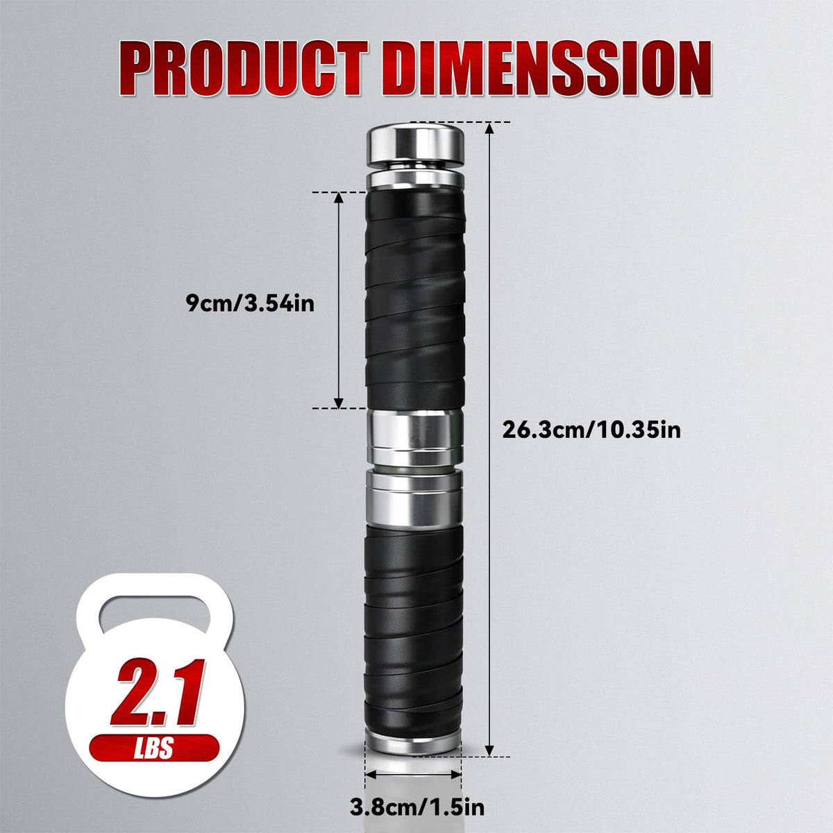 Forearm Strengthener, Adjustable Resistance Forearm Wrist Strengthen Trainer, Sweat-resistant Wrapped Handle Grip Strength Trainer, Portable Exercise Equipment for Men and Women, No Weights Needed
