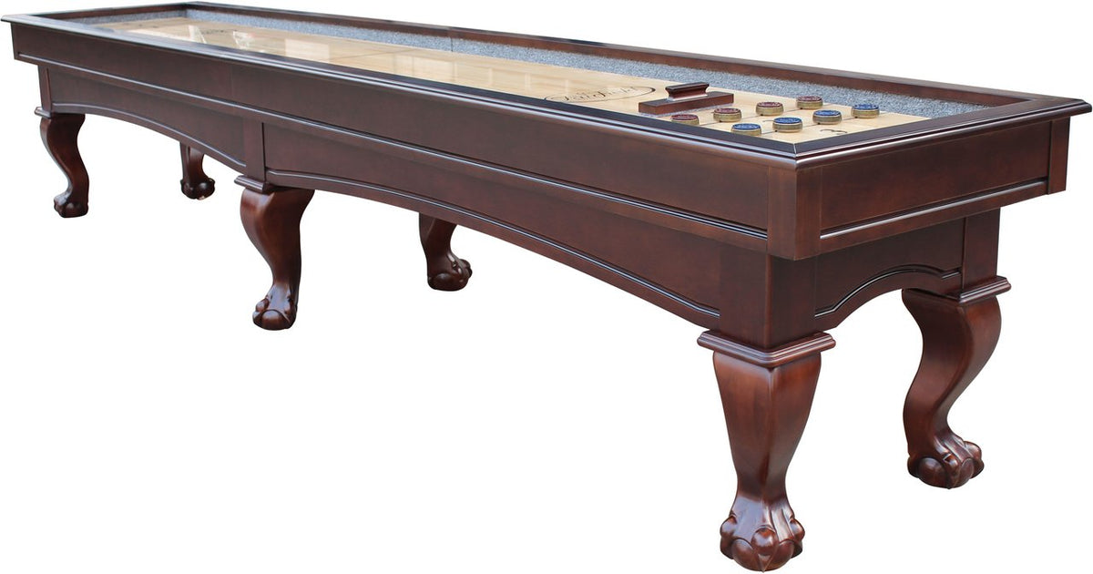 Playcraft Charles River 12' Espresso Pro-Style Shuffleboard Table