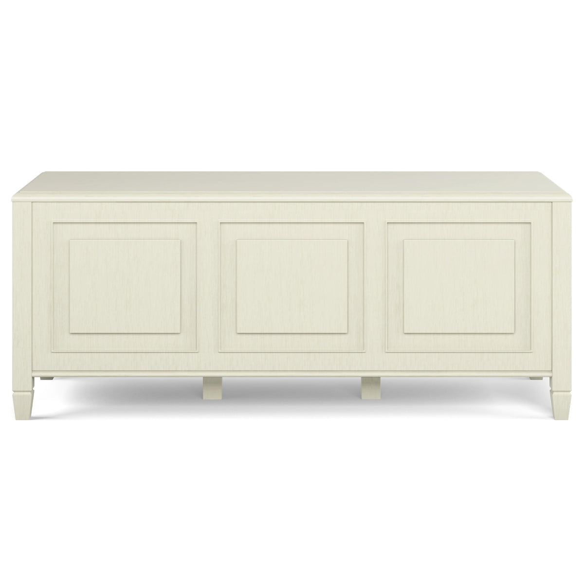 SIMPLIHOME Connaught Storage Bench - 51 inch Wide Solid Wood Trunk Bench in Antique White, Traditional Bench for Entryway with Lift-Up Lid and 3 Hidden Compartments