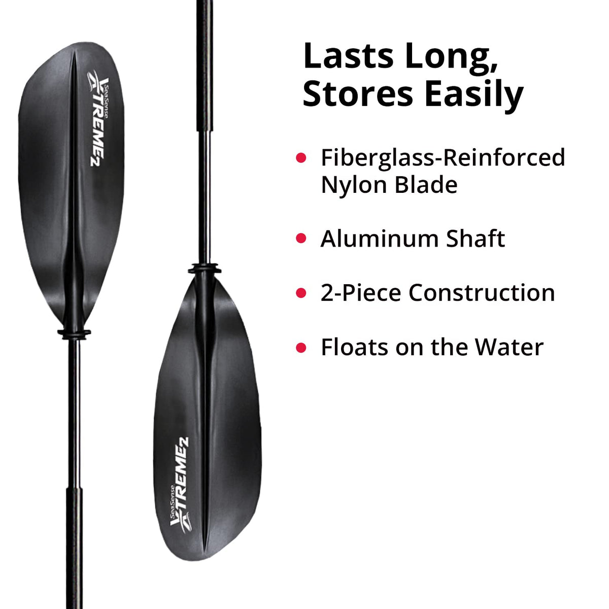 Perception Rambler 13.5 Tandem Kayak + SeaSense XTreme 2 Kayak Paddle