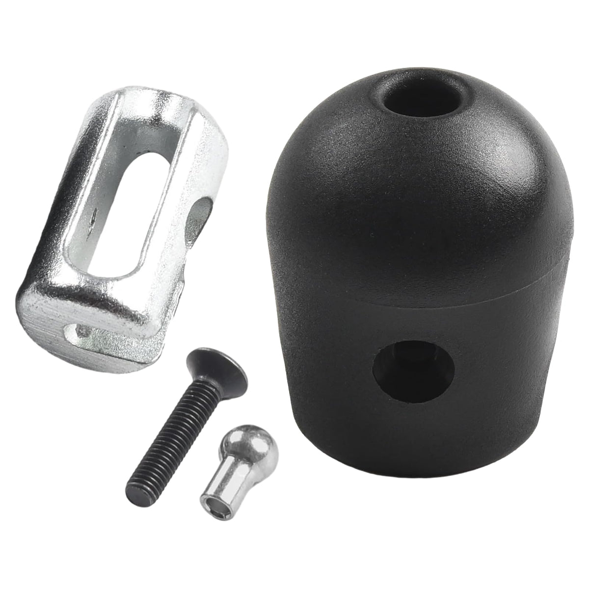 DYNWAVE Gym Machine Cable Stoppers Balls Stopper Fixing Set Weight Cable Machine Clothesline Pulley Set Terminals Heavy Duty for Exercise Workout Home, B