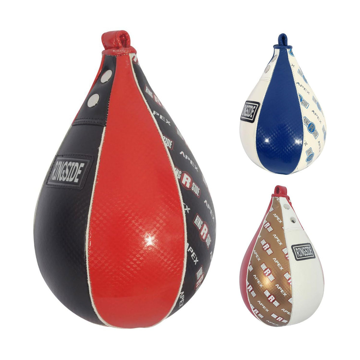 Ringside Apex Boxing Training Platform Speed Bag, Small, Red/Black