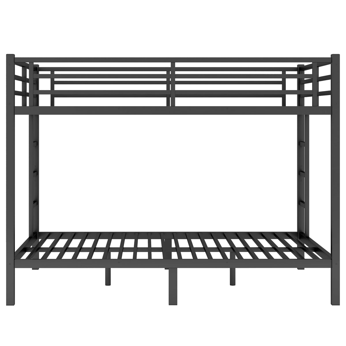 Bellemave Queen Over Queen Bunk Bed for Adults