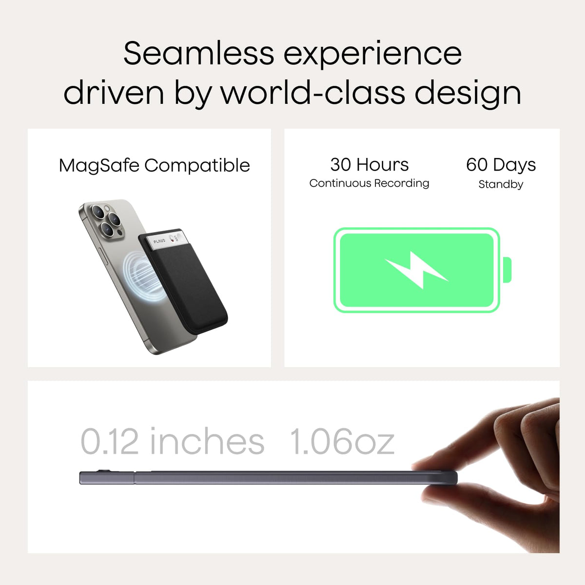 Plaud Note AI Voice Recorder, Note Taker w/Case, App Control, Transcribe & Summarize with AI, Support 112 Languages, for Meetings, Calls, Lectures, Professionals, Teams, Navy Blue, Non-Pro Version