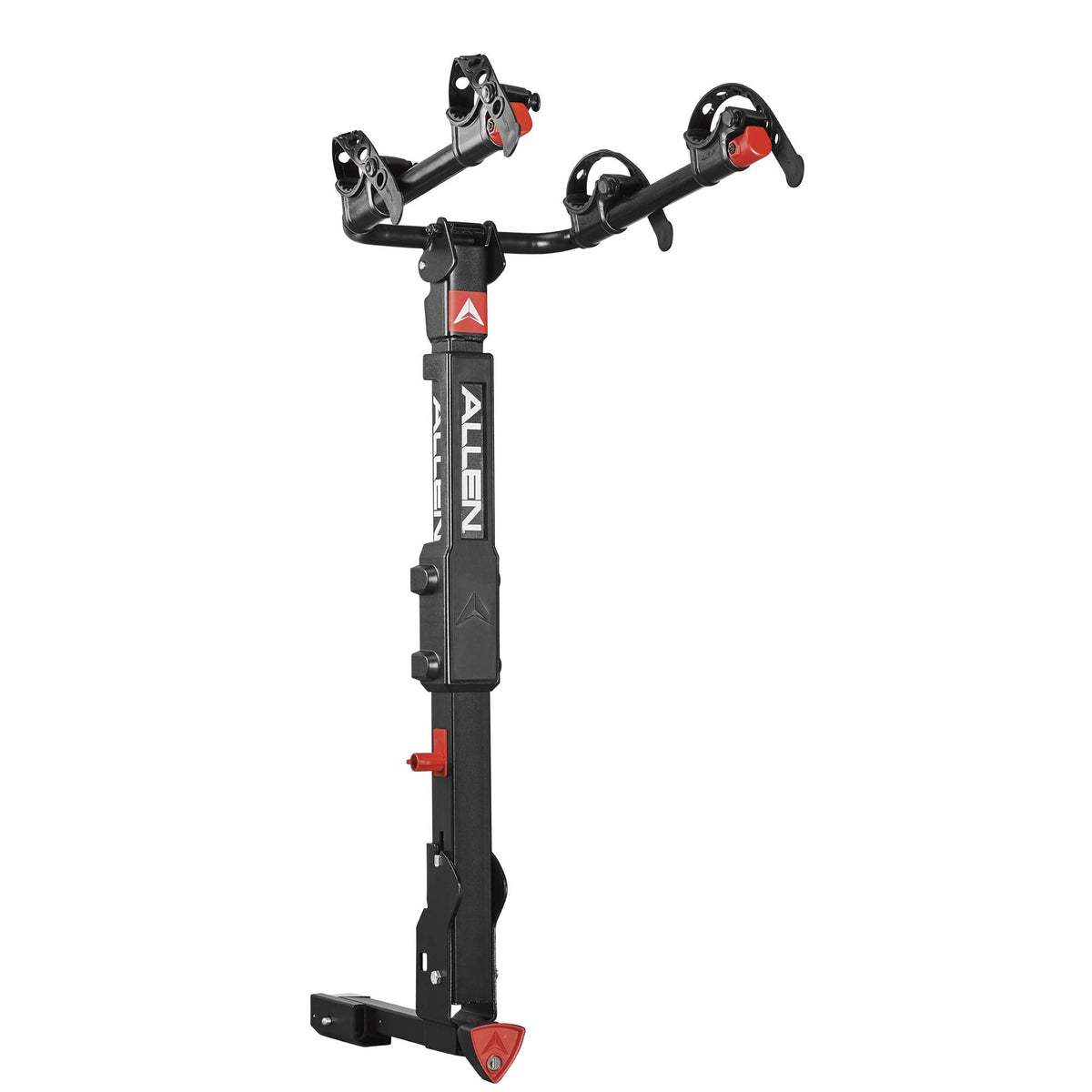 Allen Sports Premier Locking Quick Release 2-Bike Carrier for 2 in. & 1 4 in. Hitch, Model QR525 , Black