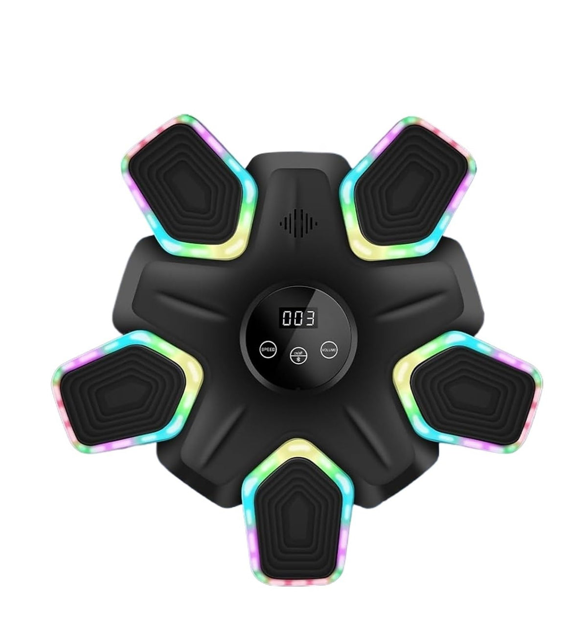 SJSSSJ Music Boxing Machine, Wall Mounted Music Boxing Machine - Interactive Bluetooth Trainer for Home Fitness