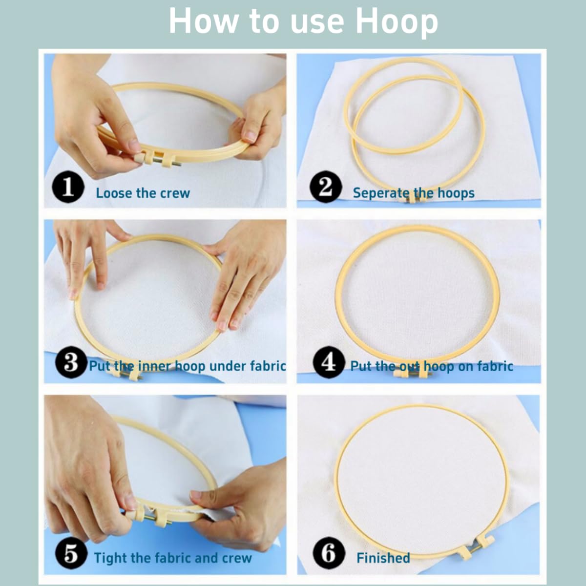 Punch Needle Kits Iris Flowers Embroidery Starter Set with Hoop Easy for Beginners DIY Stress Relief Handmade Craft Hobby and Home Decor 20x20cm