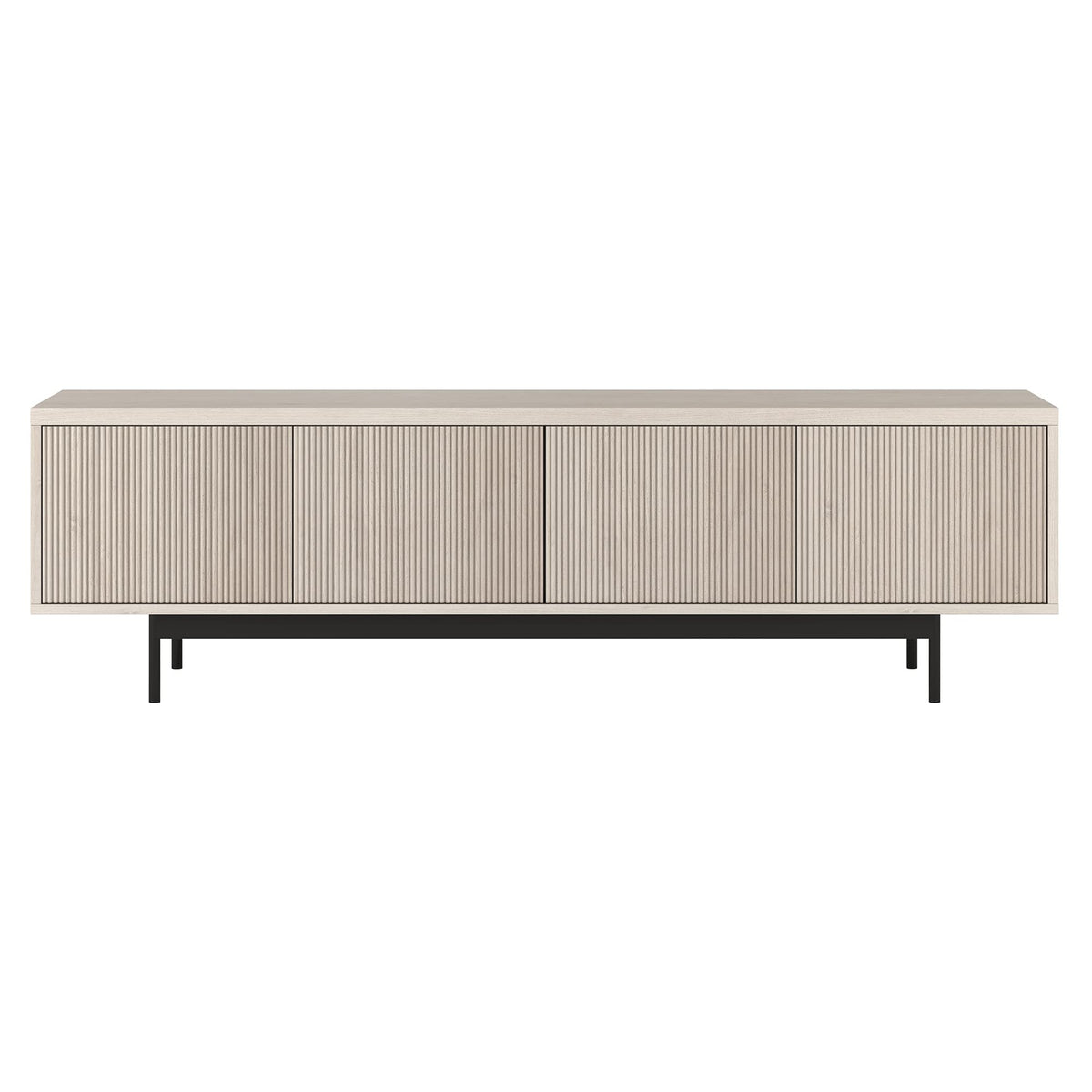 Henn&Hart Whitman, 70'' Rectangular TV Stand, Alder White