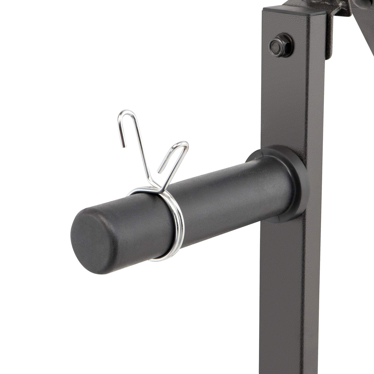 Marcy Home Gym A-frame Organizer for 2-Inch Olympic Weight Plates and Bar, 300 lbs Capacity PT-5740