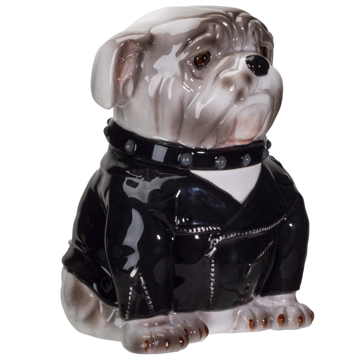 Pacific Giftware Rocker Bulldog Ceramic Cookie Jar