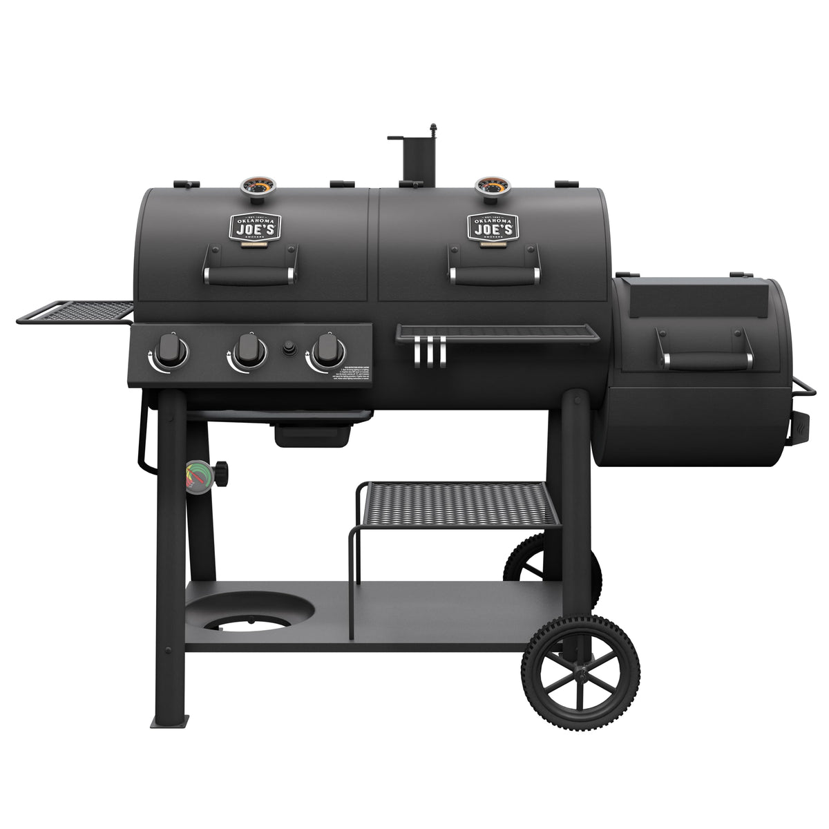 Oklahoma Joe's Canyon Combo DLX Charcoal and Propane Gas Smoker & Grill - 24203005