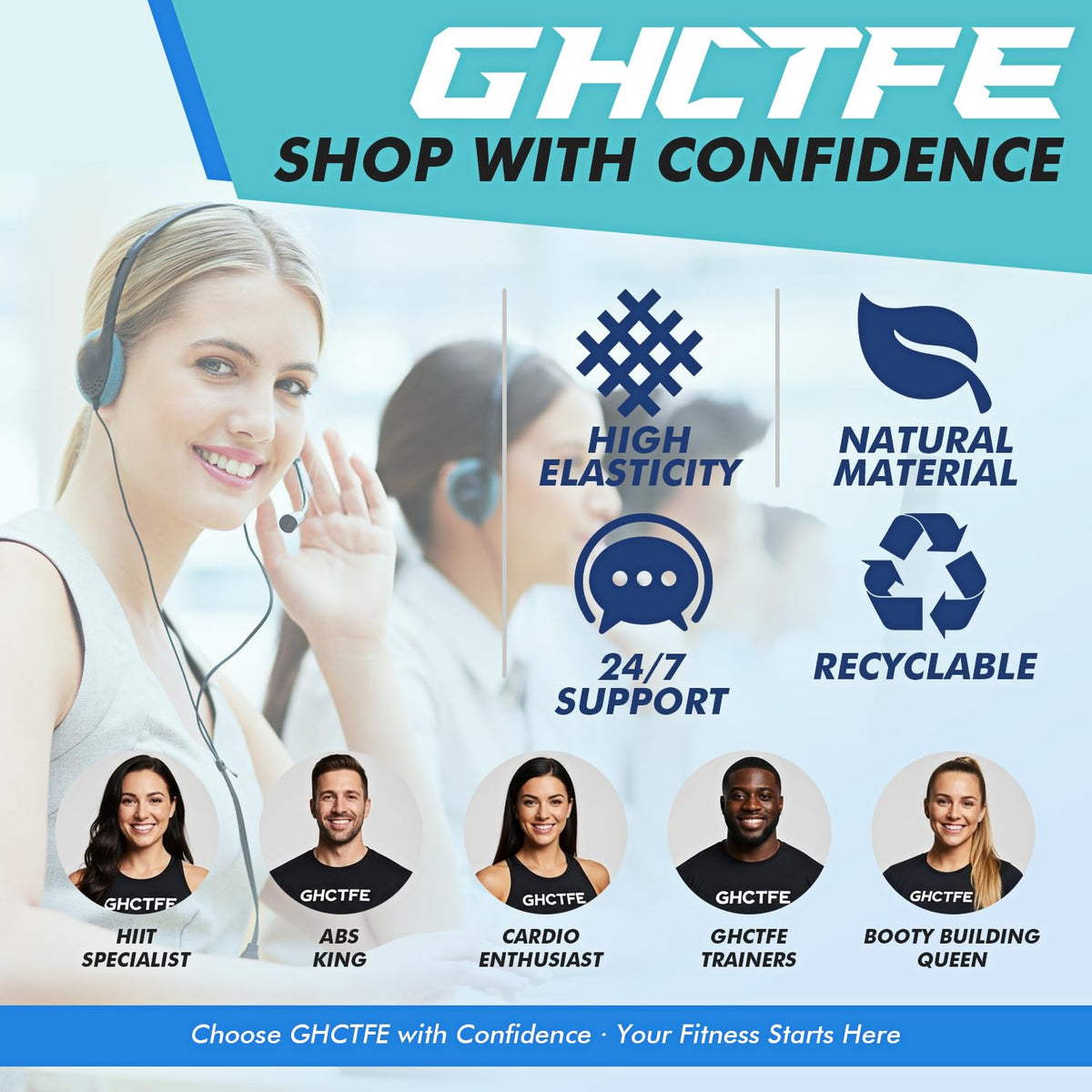 GHCTFE 20 Pcs Resistance Bands, Exercise Bands Bulk Set for Trainers & Physiotherapist, Mini Loop bands for Physical Therapy, Pilates, Yoga, Group Bootcamp Workout, Home Gym Exercise for Women and Men
