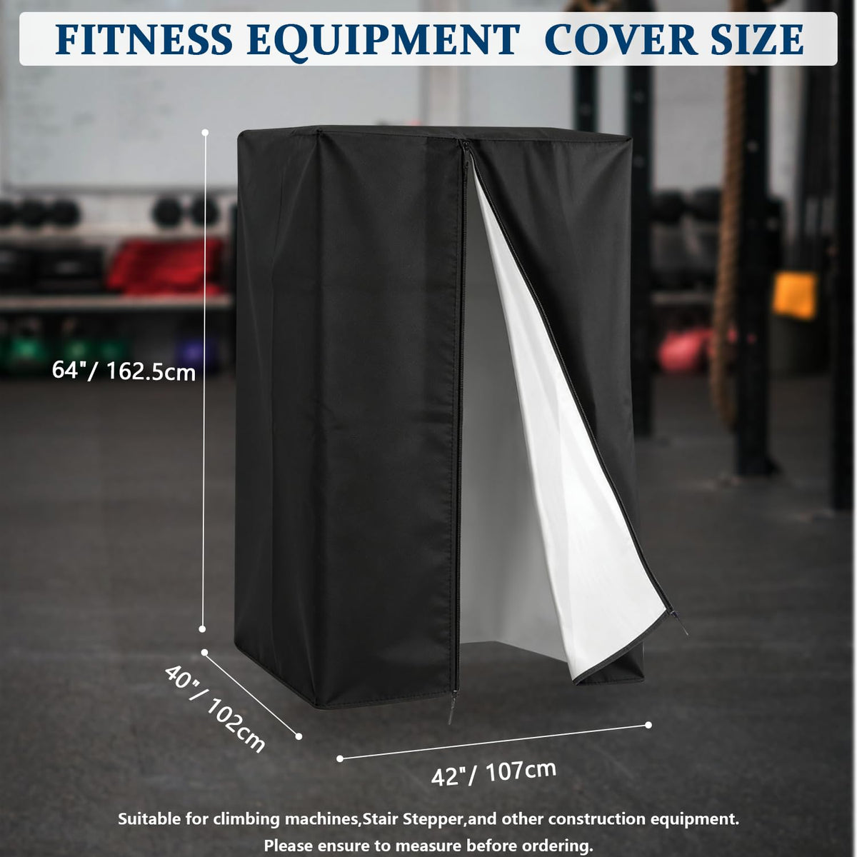 Maxi-Climber Cover, Machine for Home Workout cover, Exercise Machine (Universal Fit, 42.5"x40"x64")