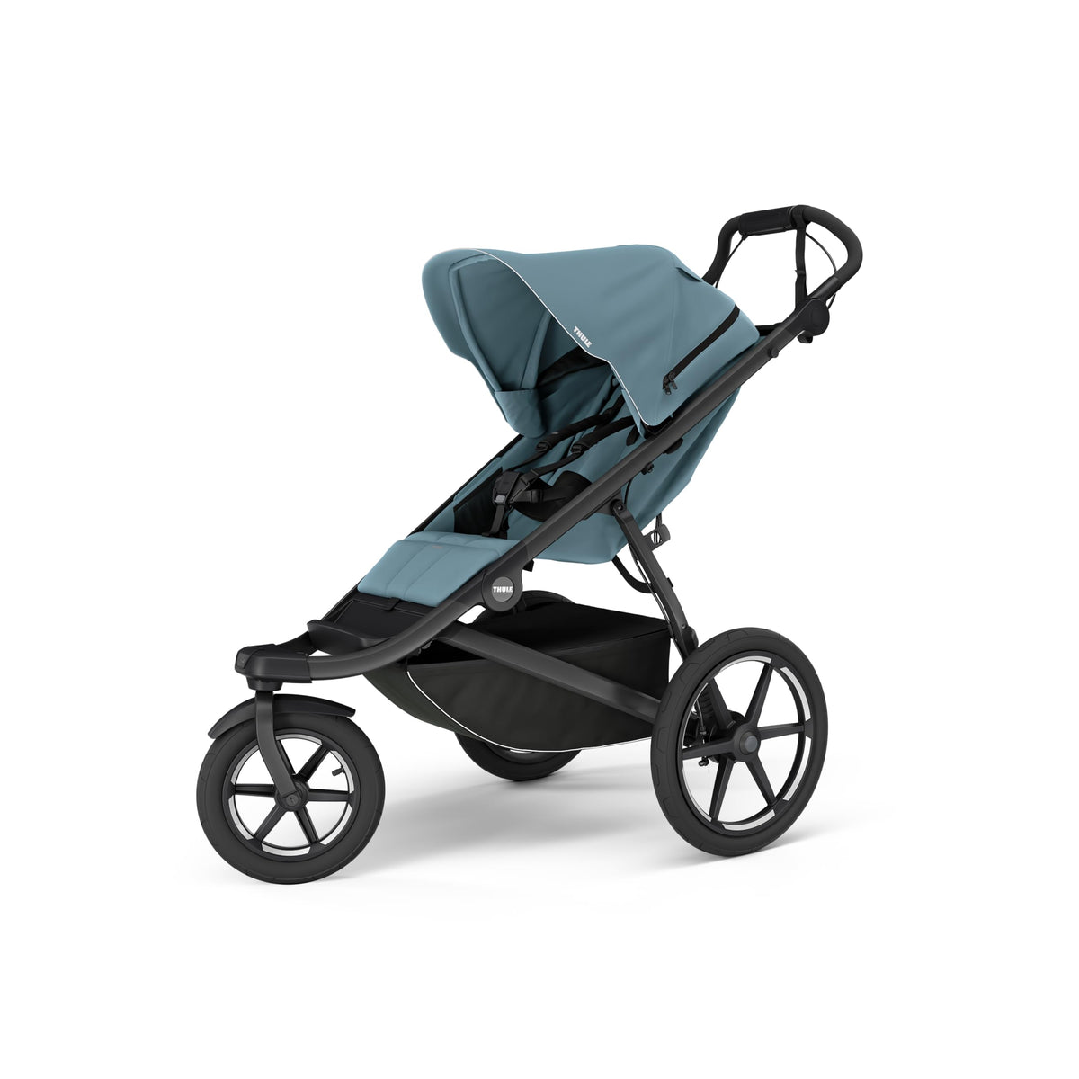 Thule Urban Glide 3 Single Child All-Terrain Stroller, Lightweight, Air-Filled Tires & Suspension, Integrated Hand Brake