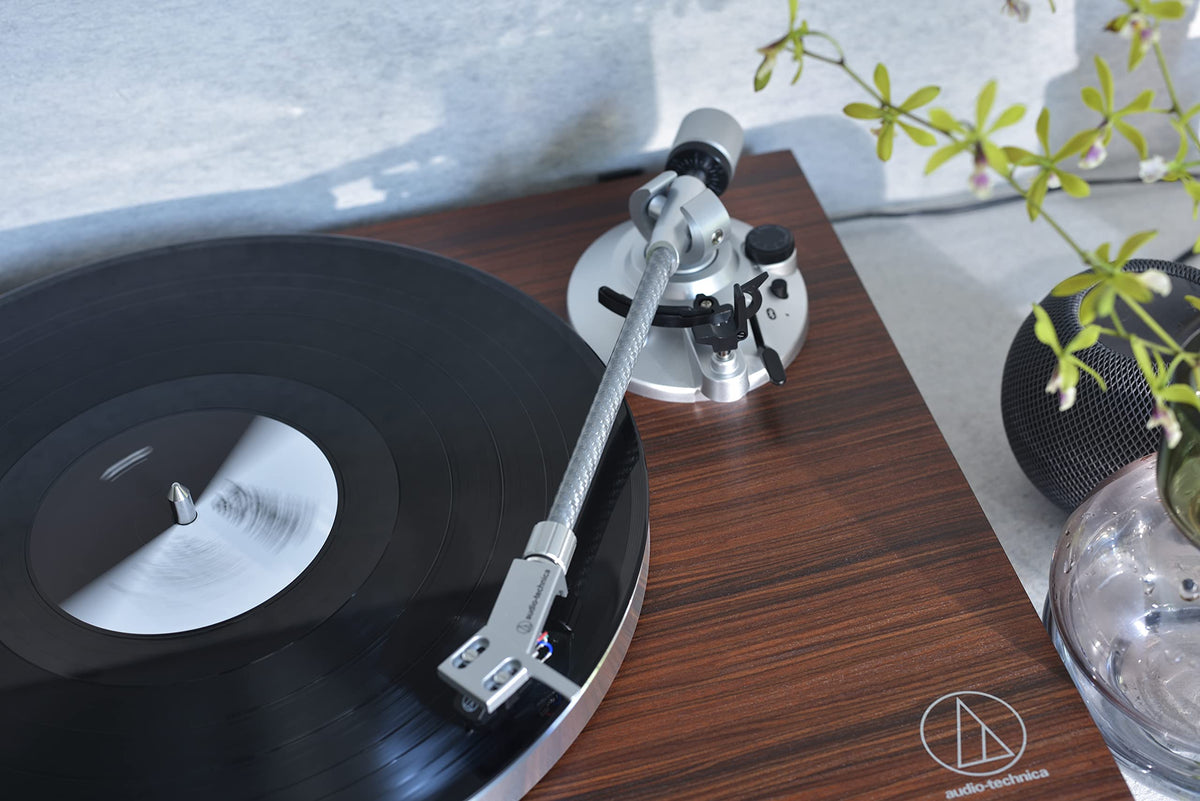 Audio-Technica AT-LPW50BT-RW Manual Belt-Drive Turntable, Rosewood