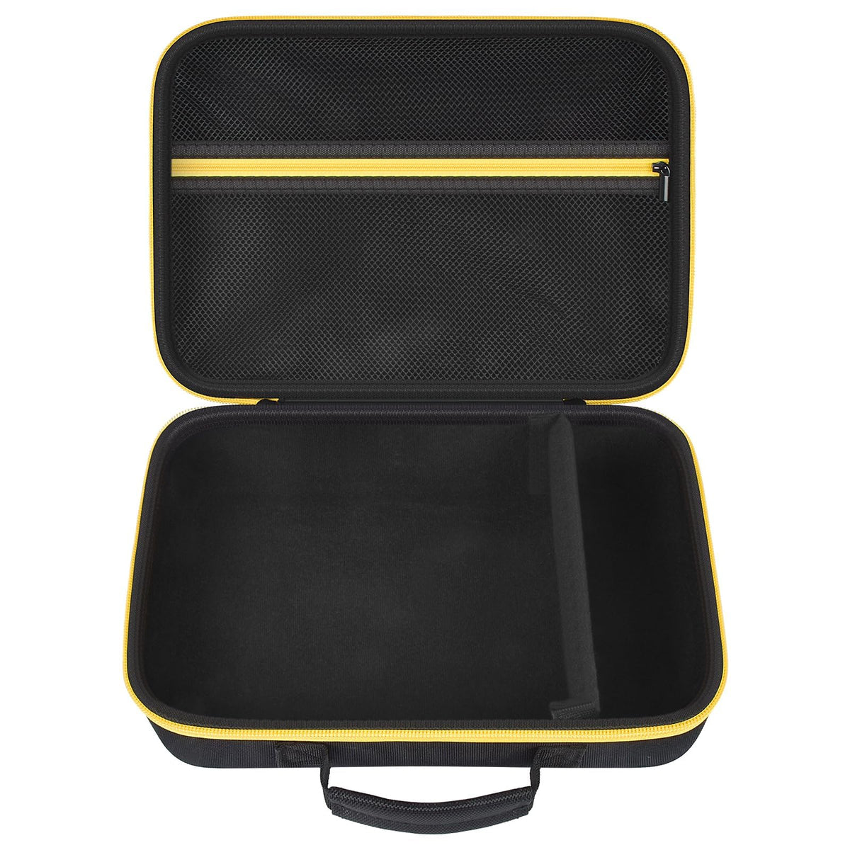 Hard Storage Tools Case, Store for DeWalt Drill Tools & Angle Grinder/for AstroAI Tire Inflator and More - 12"x8"x2" with Mesh Pocket & Comfort Handle