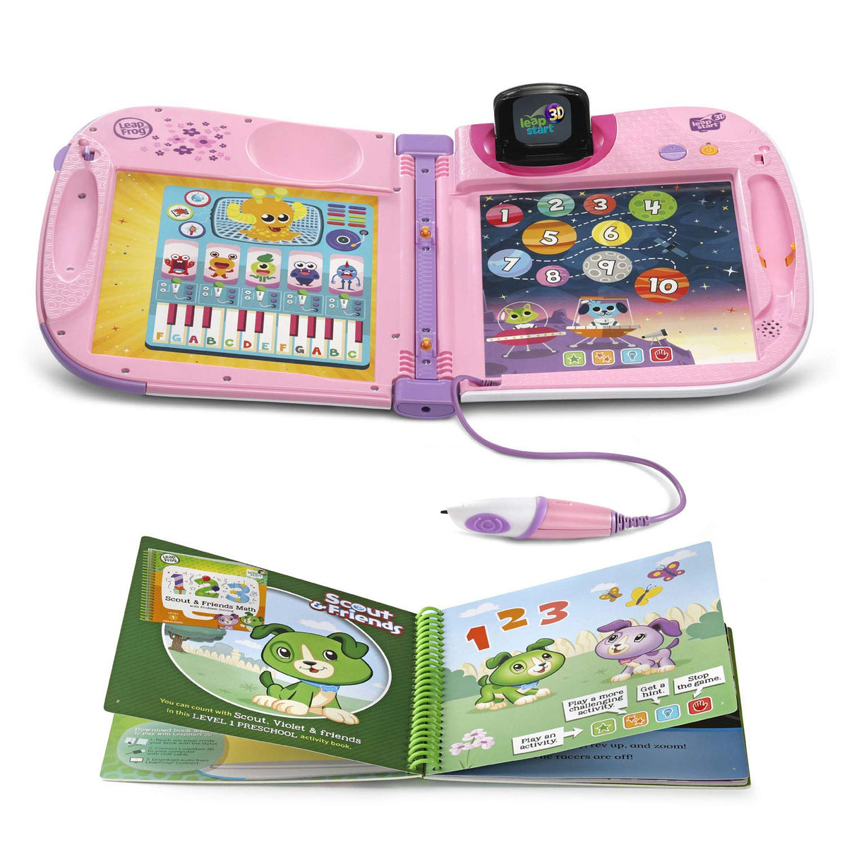 LeapFrog LeapStart 3D Interactive Learning System, Violet