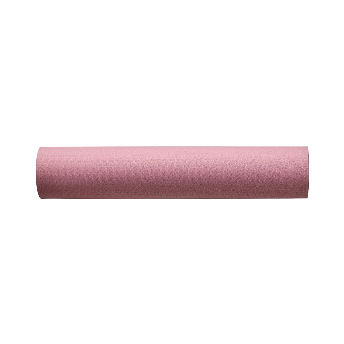 Amazon Basics 0.25-inch Thick TPE Exercise Yoga Mat with Carrying Strap, Non-Slip, 73.6" x 24", Plum