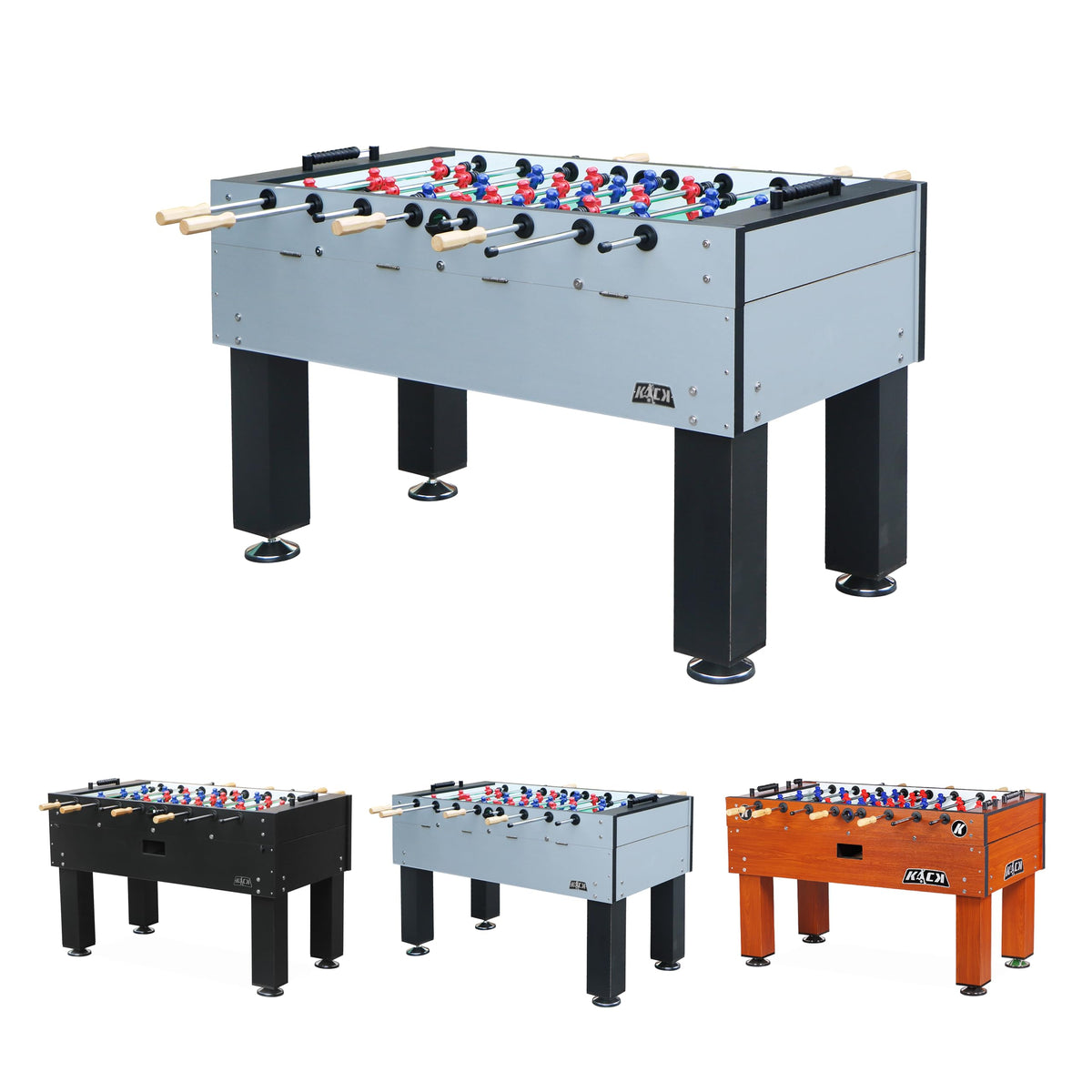 KICK Titan 55" Tournament Foosball Table (Gray)