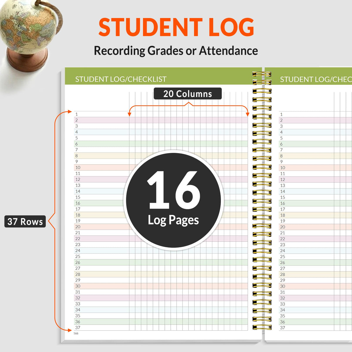SUNEE Teacher Planner 2026-2027 Academic Year, Lite Lesson Planner Book with 7 Periods Jul 2026 - Jun 2027, 8.5"x11" Daily Weekly and Monthly Organizers, Plan Book with Pocket, Color Tabs, Full Leaf