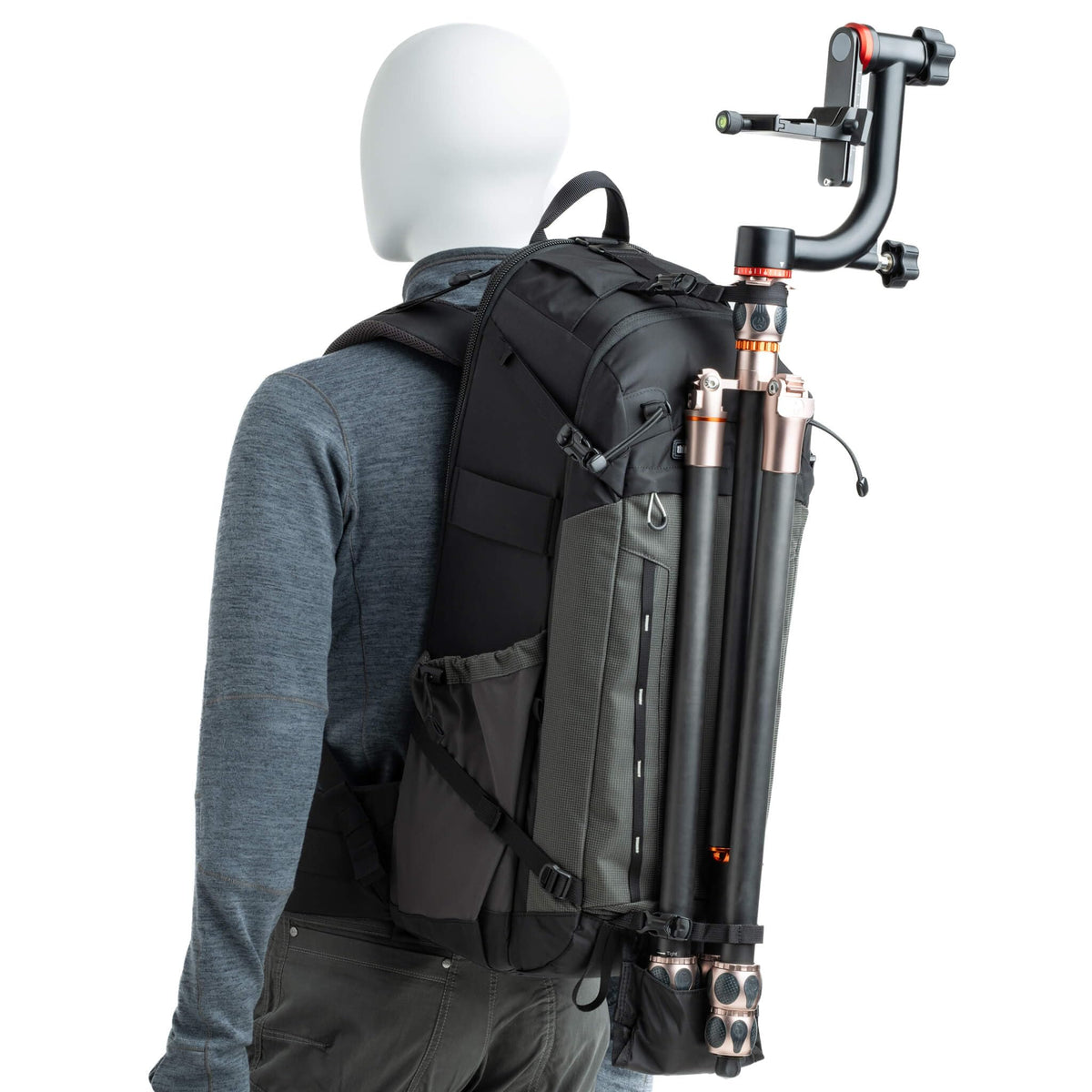 Think Tank BackLight Long Lens Backpack for Cameras with Super Telephoto Lenses - Slate Black