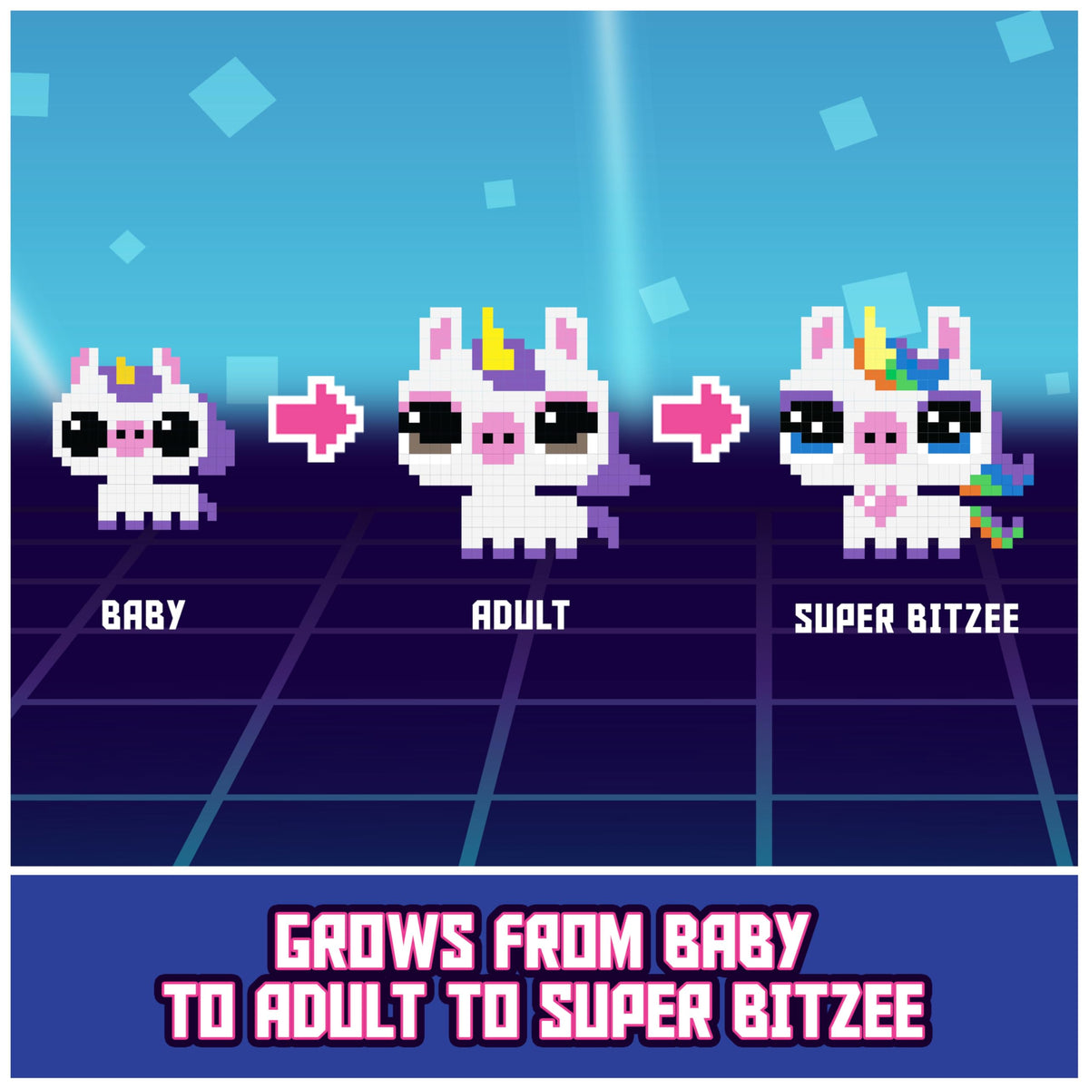 BITZEE, Magicals with 20 Interactive Characters Inside, Reacts to Touch, Digital Pet Kids Toys for Ages 5 and up