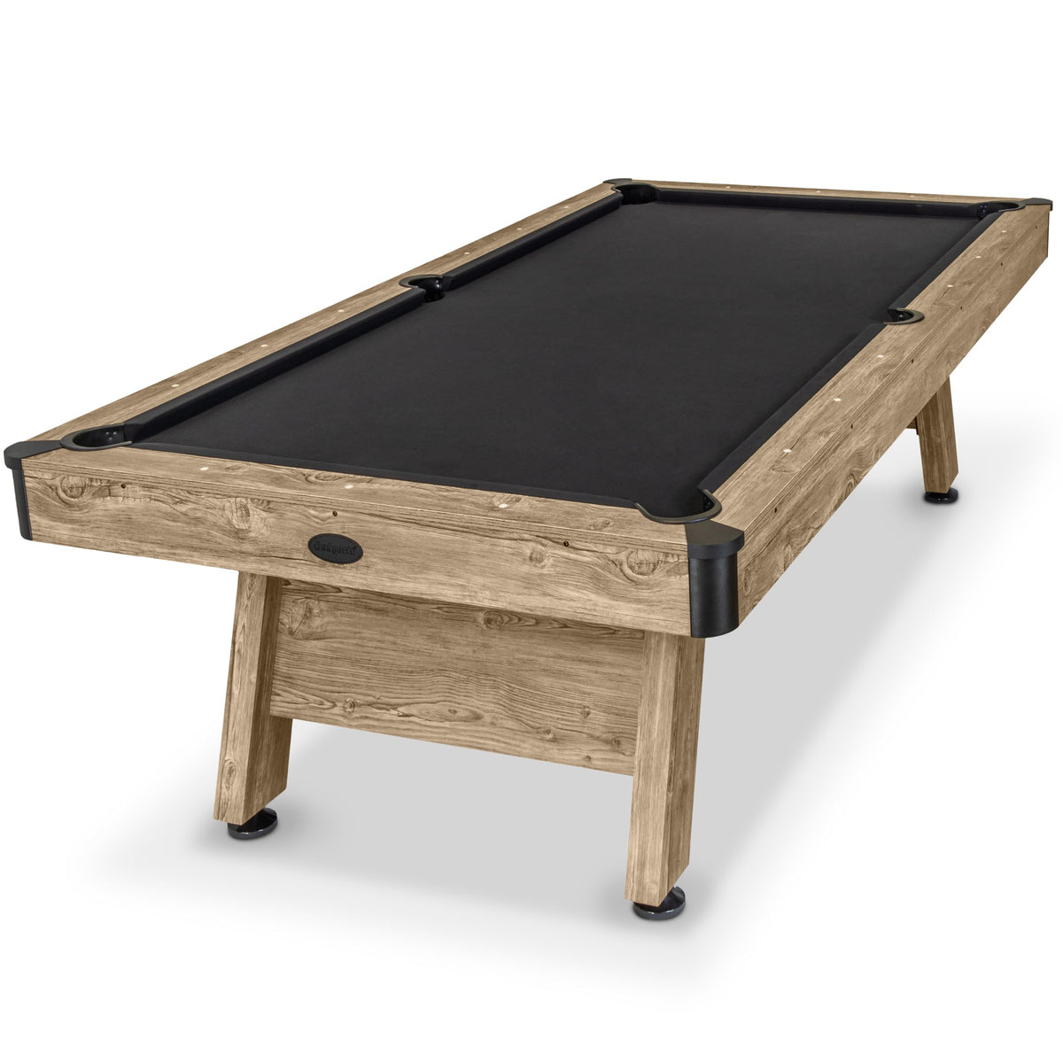 GoSports 8 ft Pool Tables with Wood Finish - Billiards Game Room Table for Adults & Family - Accessories Not Included - Black