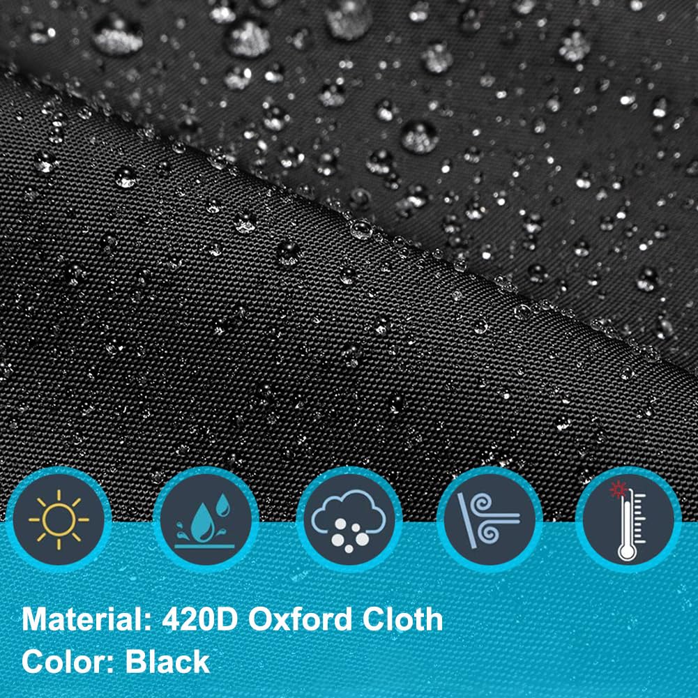 Treadmill Cover Waterproof, Dustproof Running Machine Cover Exercise Workout Equipment Protective with Windproof Drawstring and Air Vents for Home Gym Indoor Outdoor (1)
