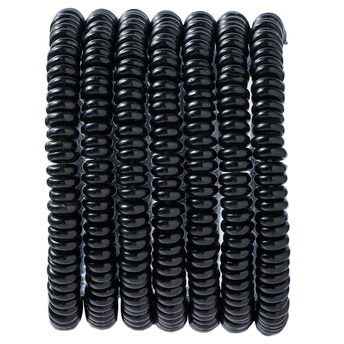 Natural Black Onyx Agate Disk Stone Spacer Beads 6x2mm 38cm/str Flat Rondelle Loose Semi Gemstone Caps for Making Bracelets Necklace