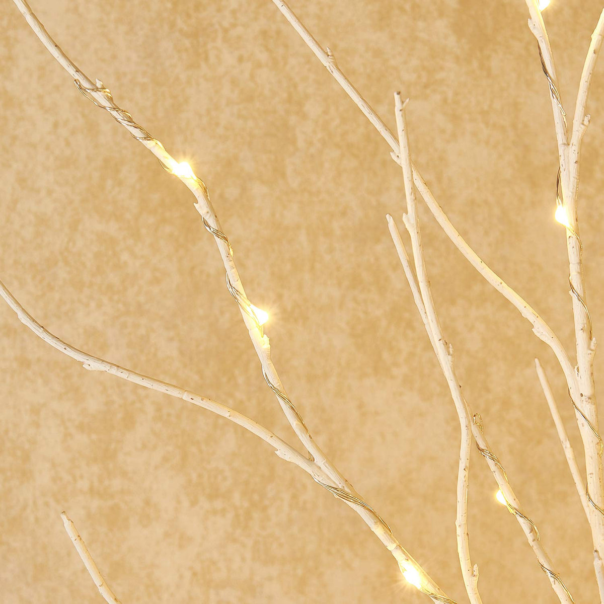 Fudios Lighted Branches with Timer Battery Operated 30IN Tall Birch Twig Lights for Vase 100 LED Outdoor and Indoor Holiday Winter Decor 2Set