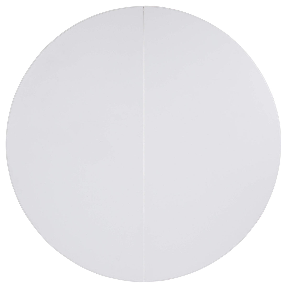 Flash Furniture Stonewall 6' Round Plastic Folding Event Table with Carrying Handle, Bi-Fold Banquet Table for Indoor/Outdoor Events, White