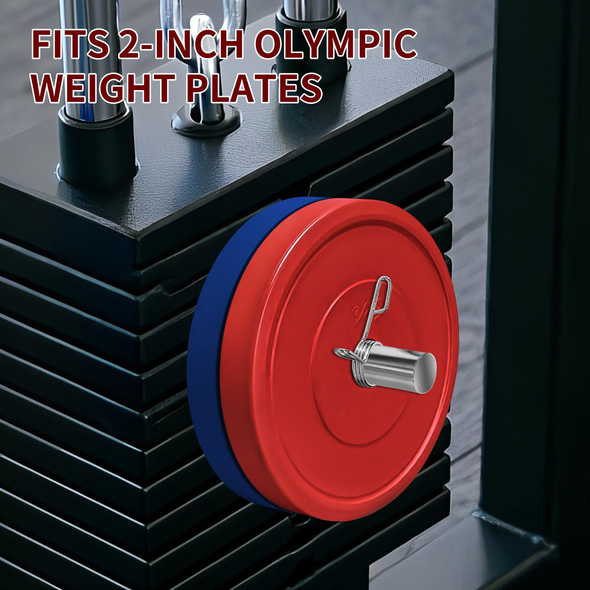 THOUSAND SUNNY Weight Stack Pin Extender, Cable Machine Attachment Magnetic Weight Stack Extender Pin Strength Training for Home Gym