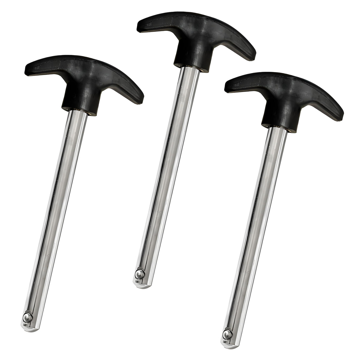 3 Pack Heavy Duty Weight Stack Pin Set, 3/8 Inch Diameter Locking Space 4。4 Inch Weight Stack Pin Extension for Home and Commercial Gym Strength Training Equipment Weight Pins