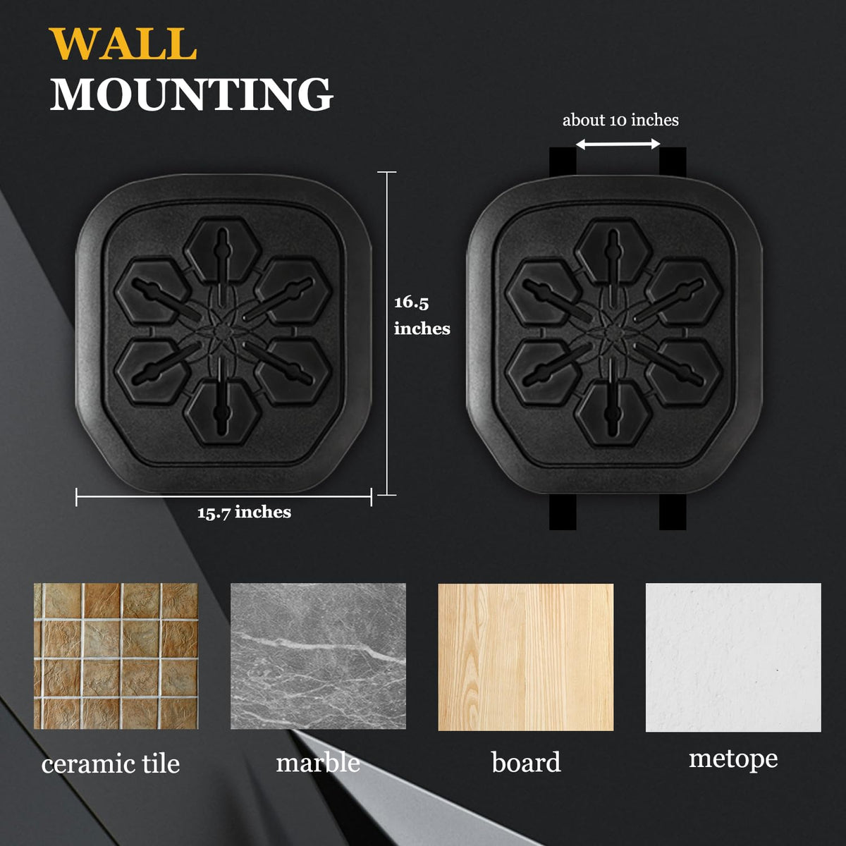 Haigang Smart Music Boxing Machine, Bluetooth Boxing Punching Game, Musical Workout Equipment, Wall Mount Home Trainning Boxing Target for Adult Kids with Storages, Gloves, Wristband