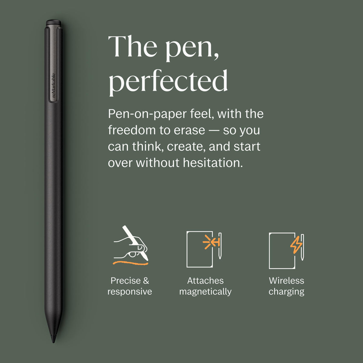 reMarkable Paper Pro Bundle – Mosaic Weave | Includes 11.8” reMarkable Paper Tablet, Marker Plus Pen with Eraser, and a Book Folio Cover in Mosaic Weave – Basalt