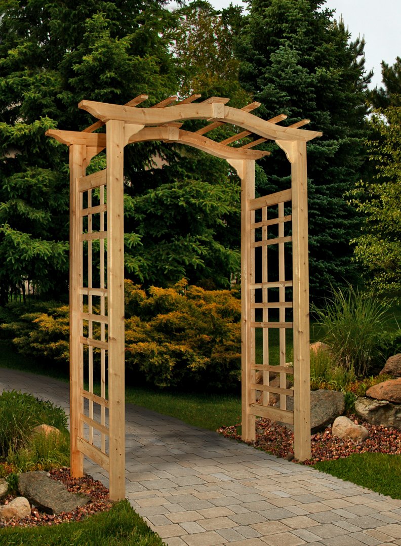 Westwood 47"W x 86"H Cedar Arbor
