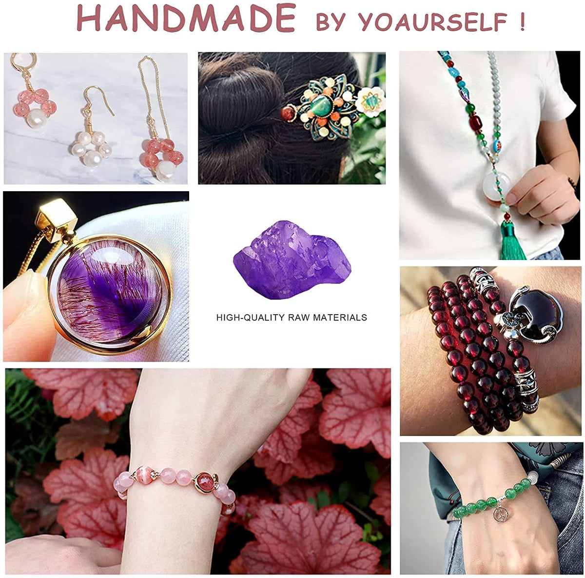 36PCS 10MM White Howlite Turquoises Round Loose Beads Natural Gemstone Beads for Jewelry Making DIY Bracelet Necklace 15"