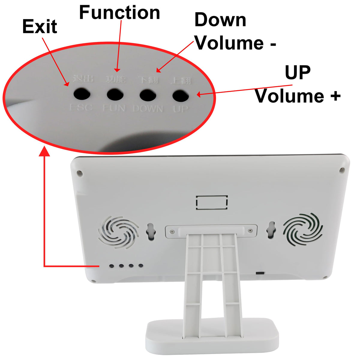 LOUKIENE Wireless Quiz Answer Game Buzzer System Gameplay 262ft for Game Show Family Game Nights Debate Contests in Companies Offices School Contest Classroom Trivia Nights (10 Buttons Set)