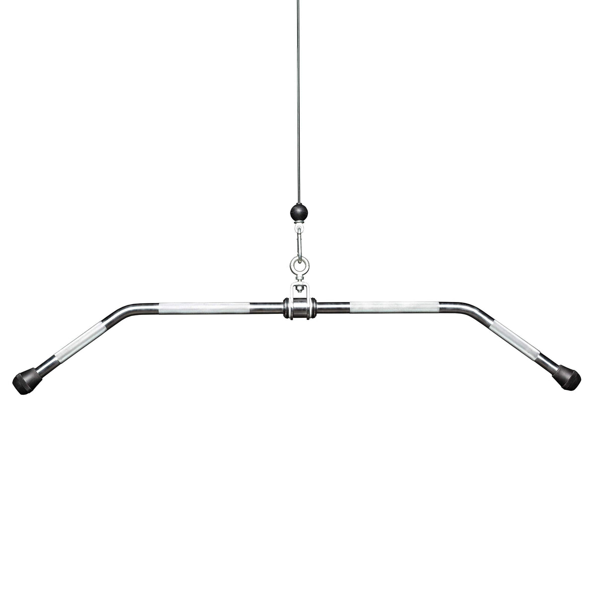 REP Fitness 48-Inch Lat Bar, Solid Pro Style Cable Attachment for Pulldown, Row, Arm, Bicep, Back, Shoulder, Strength Training, Home Gym Equipment, Pulley System Workout Handle Accessory