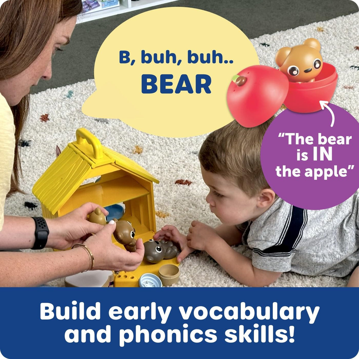 Learning Resources Three Bear Family Storytime Picnic, Shape Sorter, Fine Motor Skills, Montessori Activities, Toddler Outdoor Toys, Sensory Bin, Homeschool Supplies, Boys and Girls Gifts