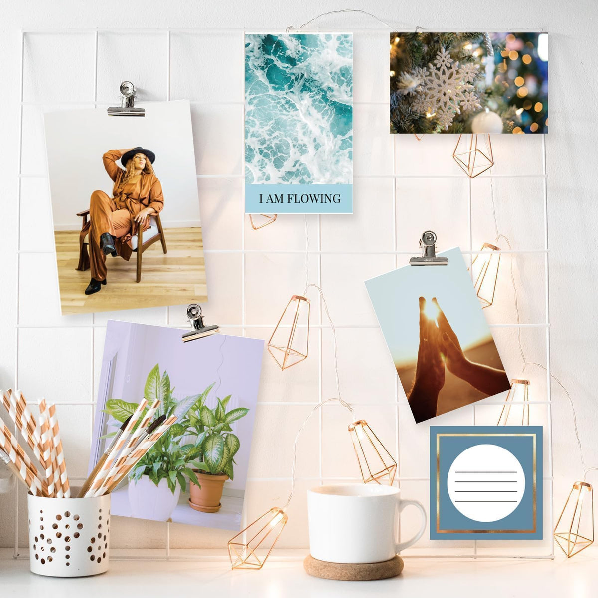 EggSun Vision Board Supplies with 1200+ Images & Quotes Collage Magazine Book, Wall Clip Art Scrapbook Journal Kit for Vision Board Making Beginners Women Men Teen Girls Coquette Room Decors (Pink)