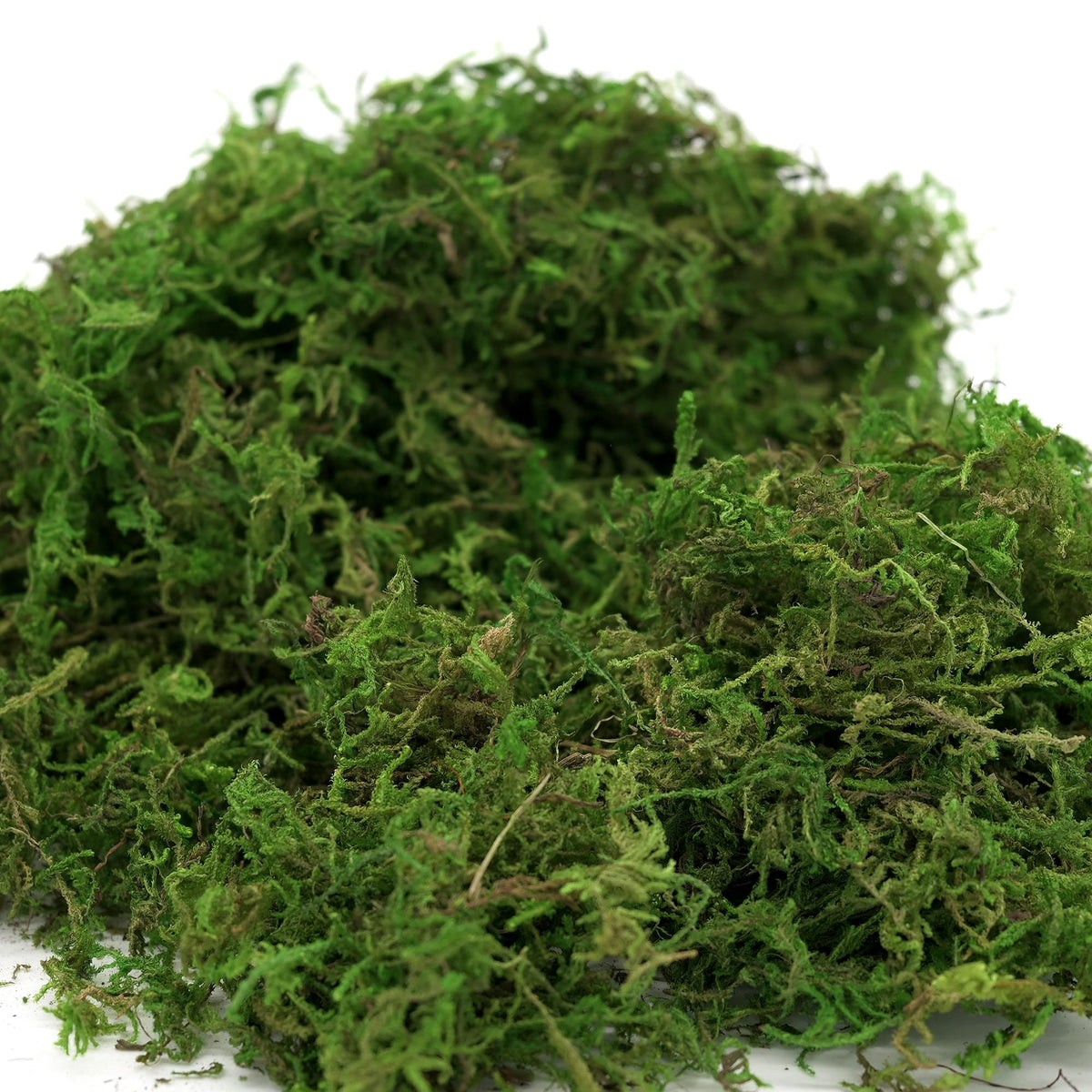 USMOLA Artificial Moss, 16OZ Fake Moss for Crafts Table Centerpieces Fairy Garden Wedding Party Decor, Faux Grass for Potted Plants, 455gr (Fresh Green)